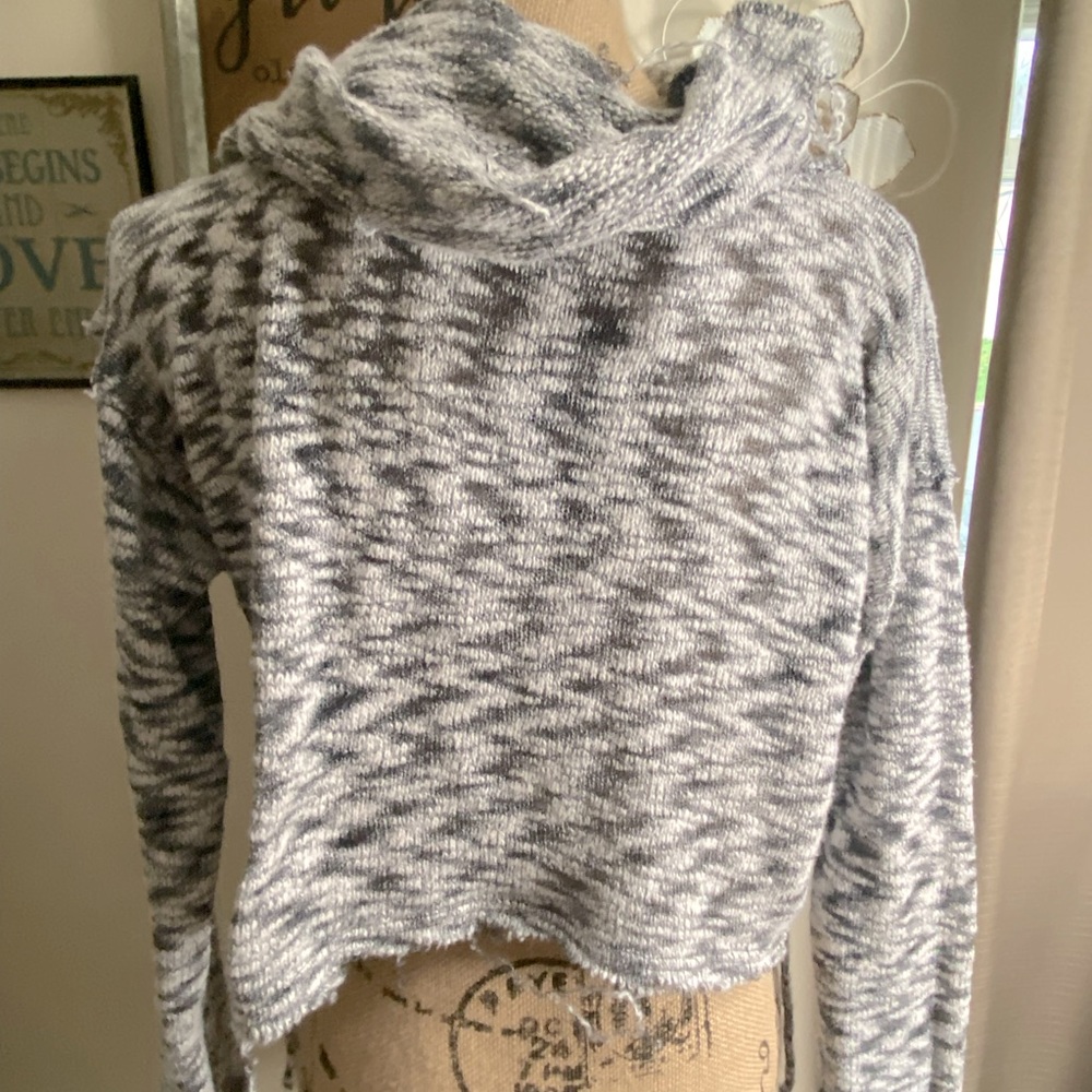 Free People Cowl Neck Crop